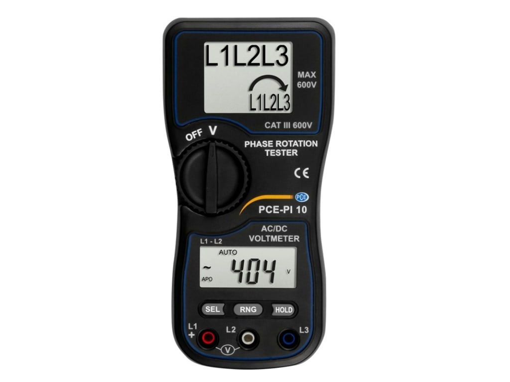 pi　10 PCE Instruments PCE-PI 10 - Rotary Field indicator with