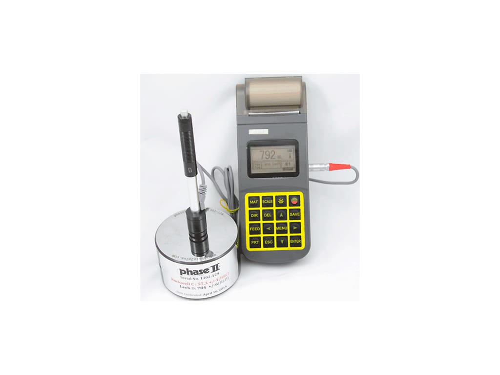 Phase Ii Plus Pht-3500 Portable Hardness Tester with Printer Nist Traceable