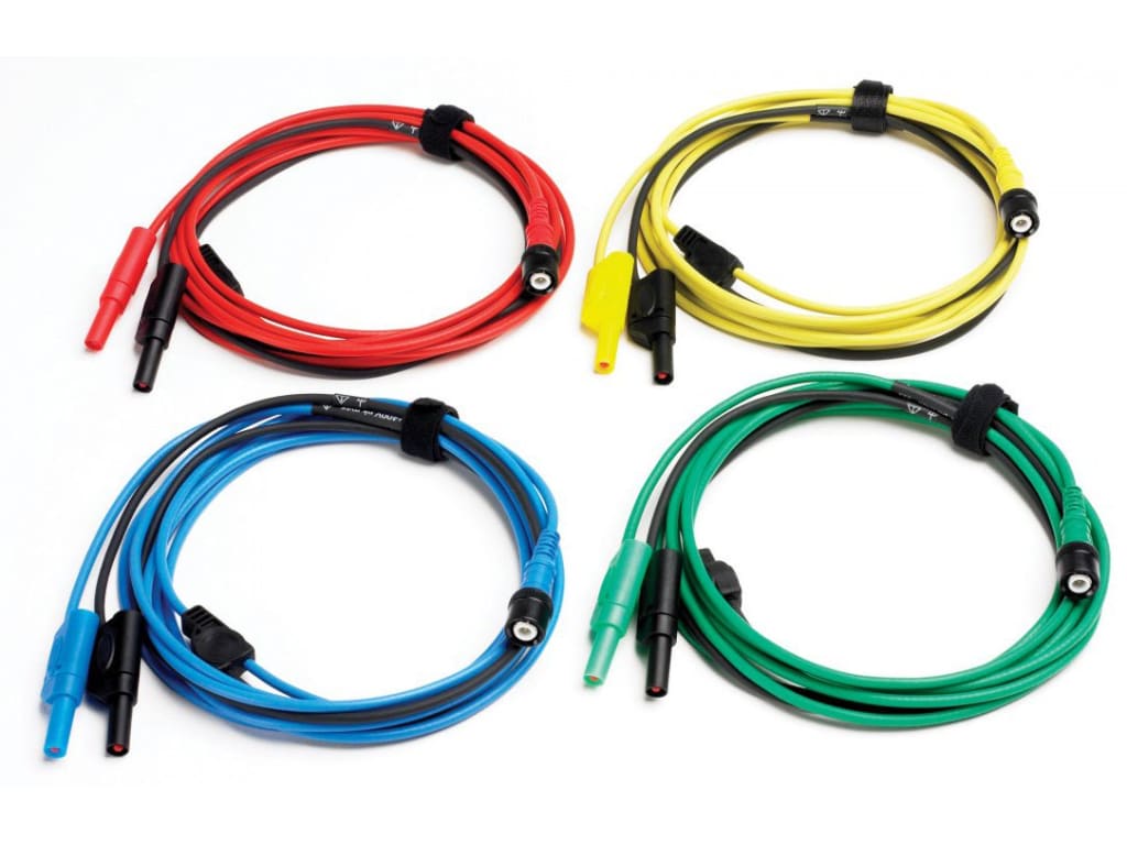 Pico PP941 Premium Test Leads: Set of four leads (TA199 - TA202) 5 metre