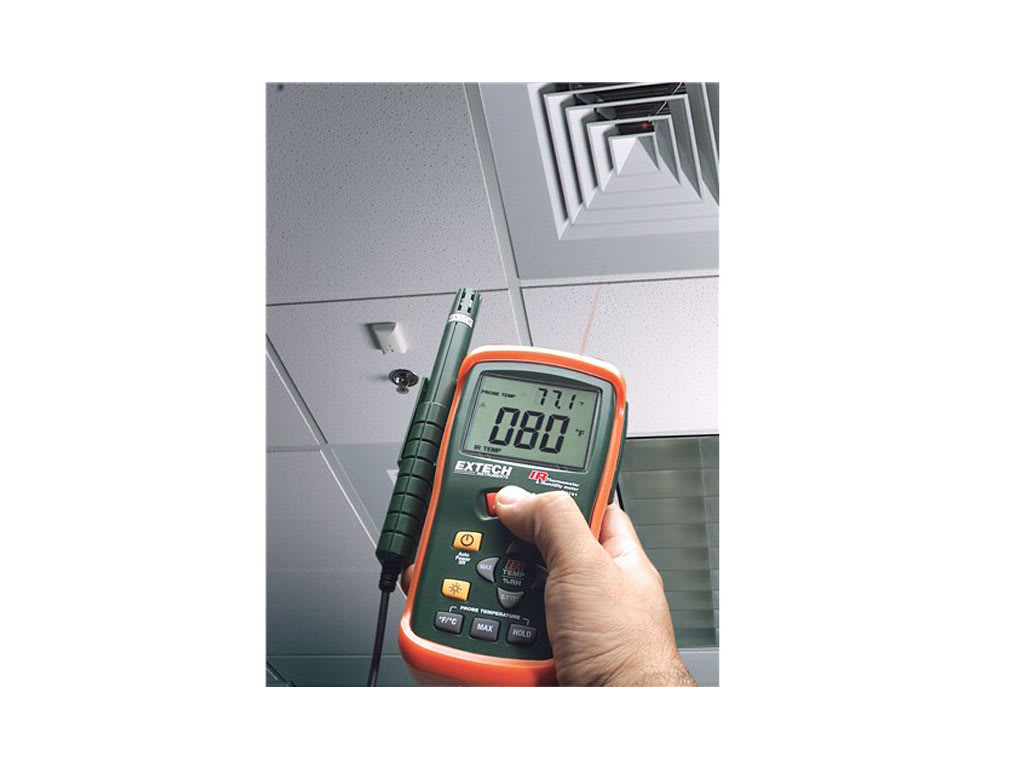 Extech RH101 Infrared Thermometers IR Temperature Max: 932 F, IR  Temperature Min: -58 F TechEdu