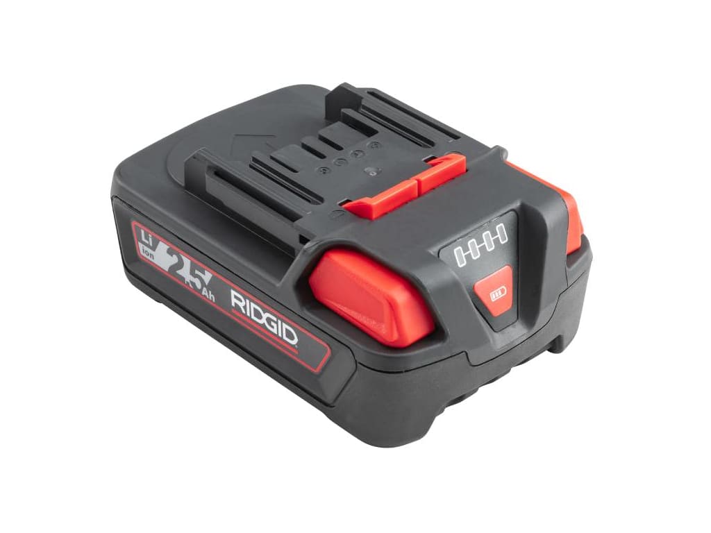 RIDGID 56513 18V Advanced Lithium Battery (2.5Ah) TEquipment