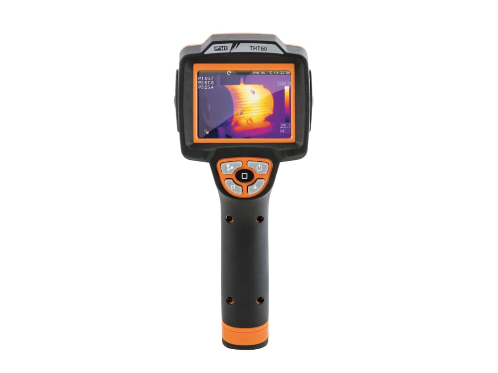 HT Instruments THT60 IR Camera 160x120 Pixel with Touch-Screen Display, FOV  33 Degree x 24 Degree, 50Hz