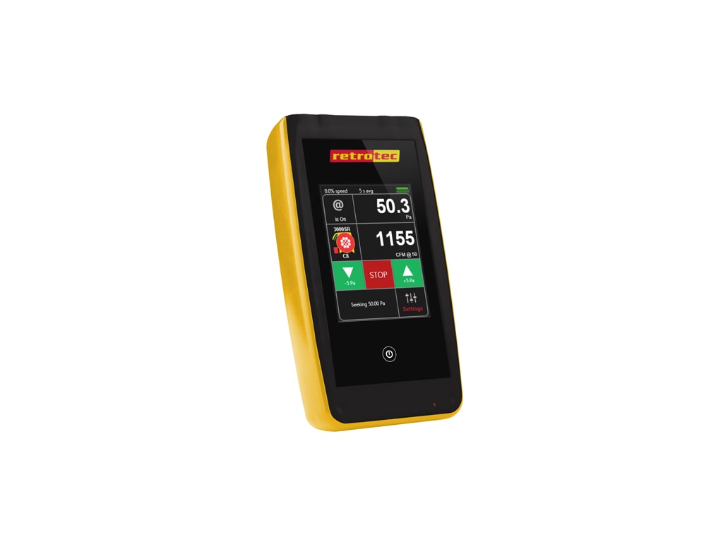 Retrotec DM320 DM32 Dual Channel Color Touchscreen Manometer TEquipment