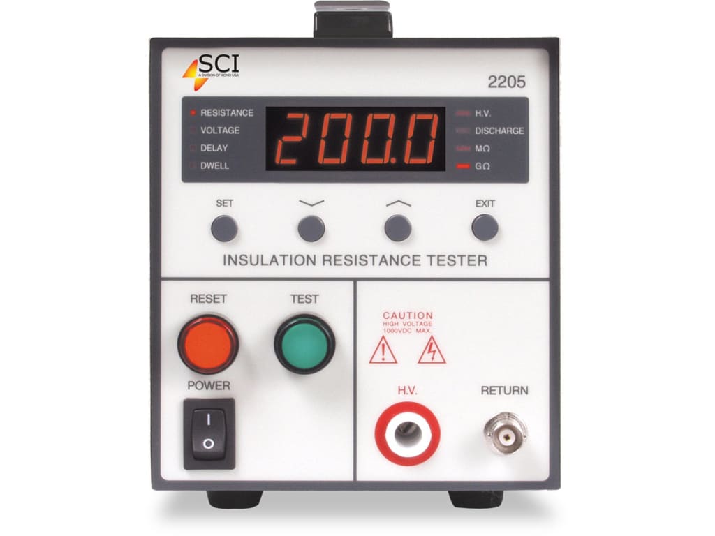 SCI 2205 Insulation Resistance Tester TEquipment