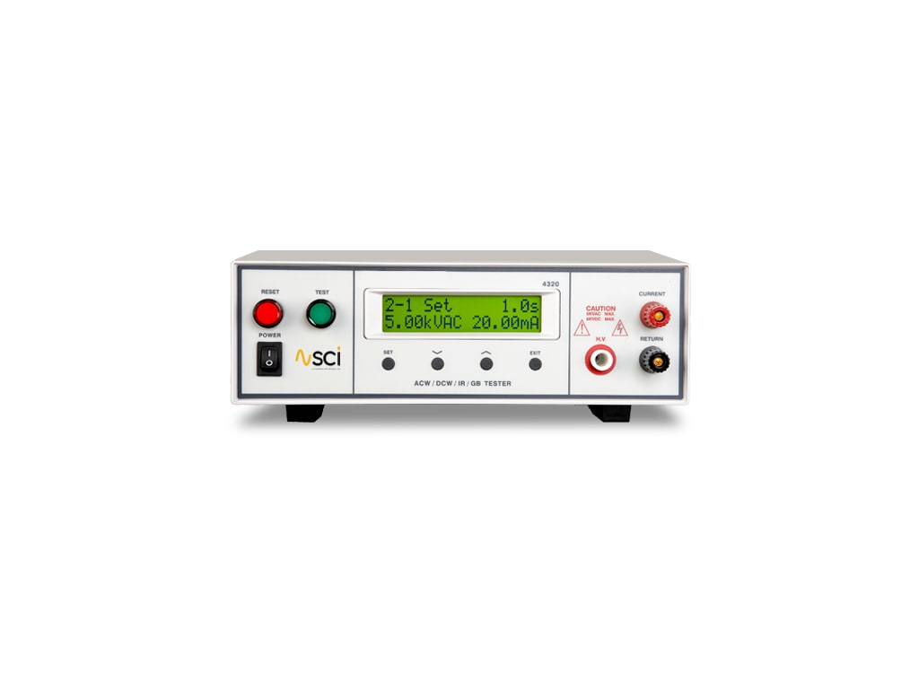 SCI 4320 Multi Function Tester (AC/DC Hipot, Insulation Resistance