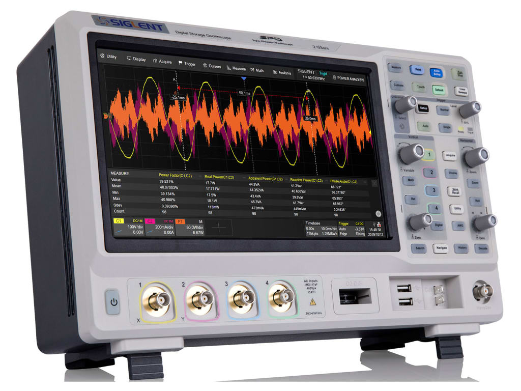 Siglent SDS2104X Plus - 100 MHz / 4 Channel Digital Oscilloscope