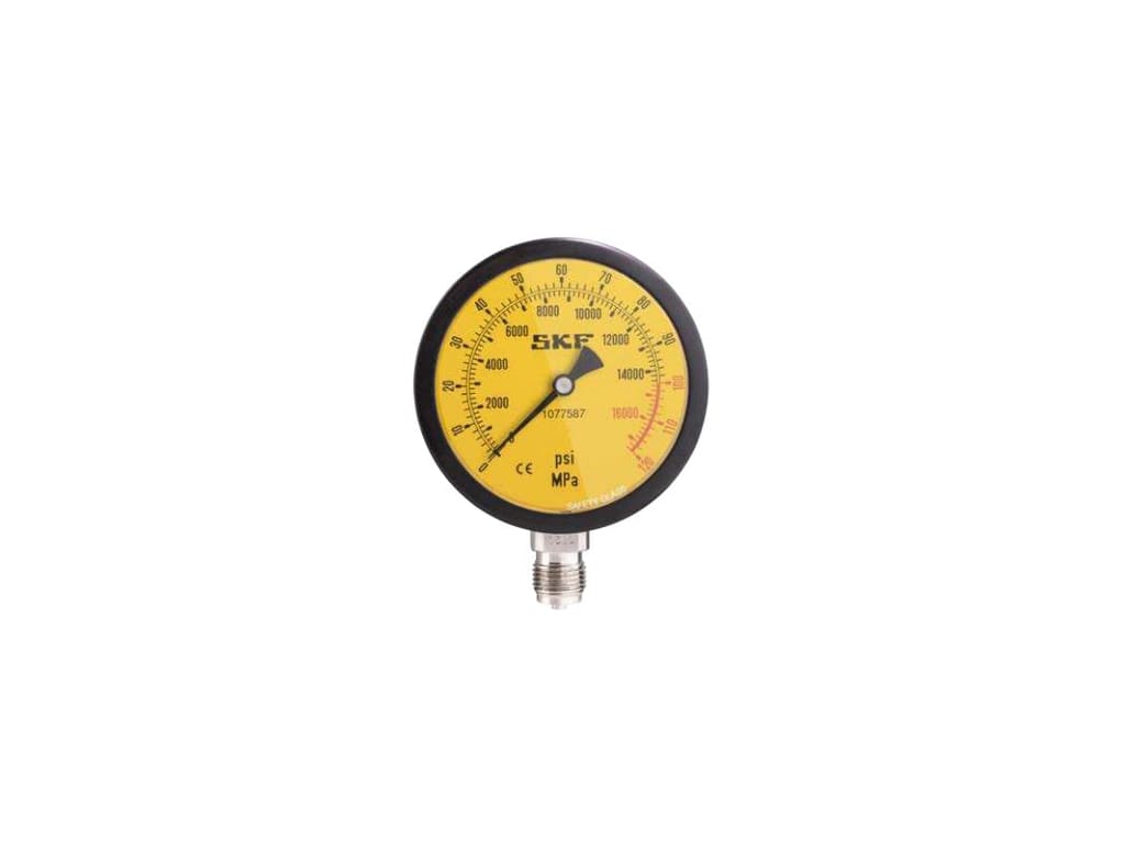 SKF 1077587 Pressure gauge, 0100 MPa, 014 500 psi, G 1/2 TEquipment