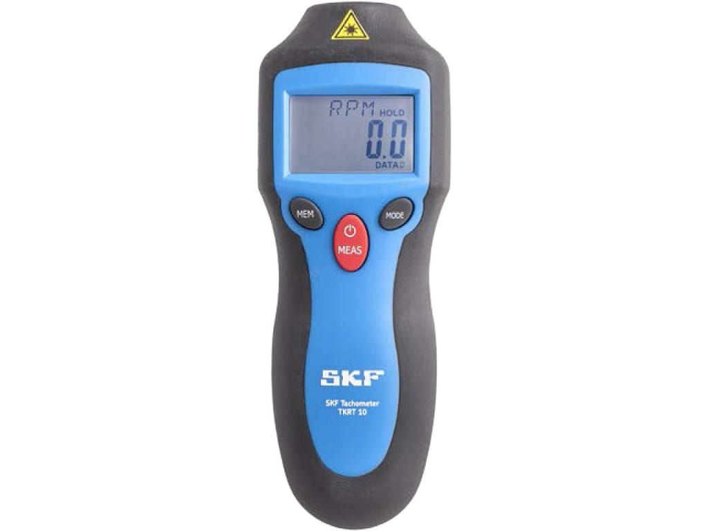 SKF TKRT 10 Digital Tachometer 5-Digit LCD Backlit Display