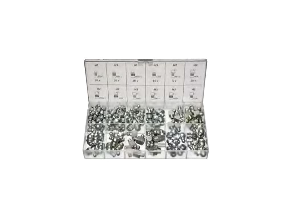 Lubricating nipples cone type,Grease Nipples Assortment,110 Pieces -  AliExpress