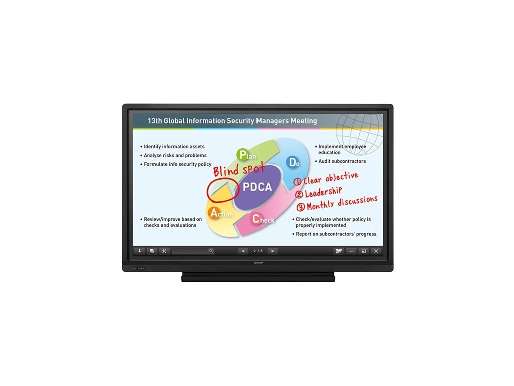 Sharp PN-L603B AQUOS BOARD™ 60 Class Interactive Display System |  Touchboards