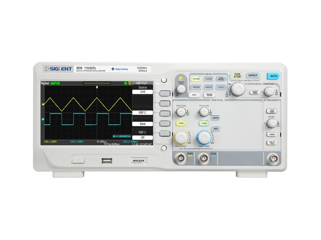 Siglent SDS1102CFL Digital Storage Oscilloscope TEquipment
