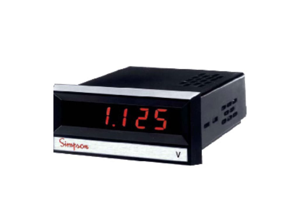 Simpson 24502 DC Voltage Digital Panel Meter Simpson 24502 TEquipment