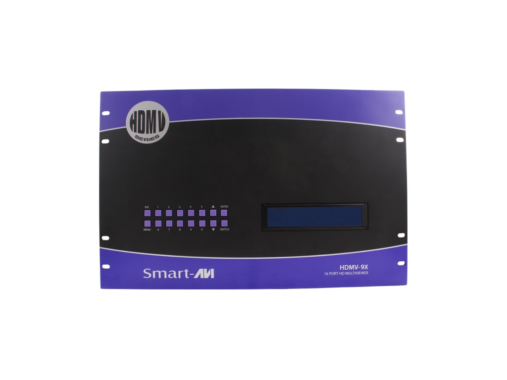 SmartAVI SMHDMV9XS 9Port Full HD Multiviewer for a Single Monitor