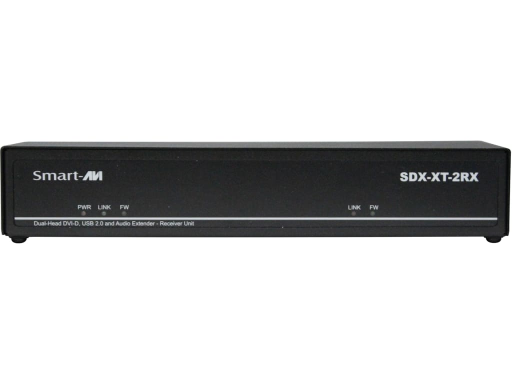 Smart-AVI SDX-XT-2P-RX Dual Head DVI-D, USB 2.0, Audio, CAT5/5e/6 Receiver - Thumbnail 5