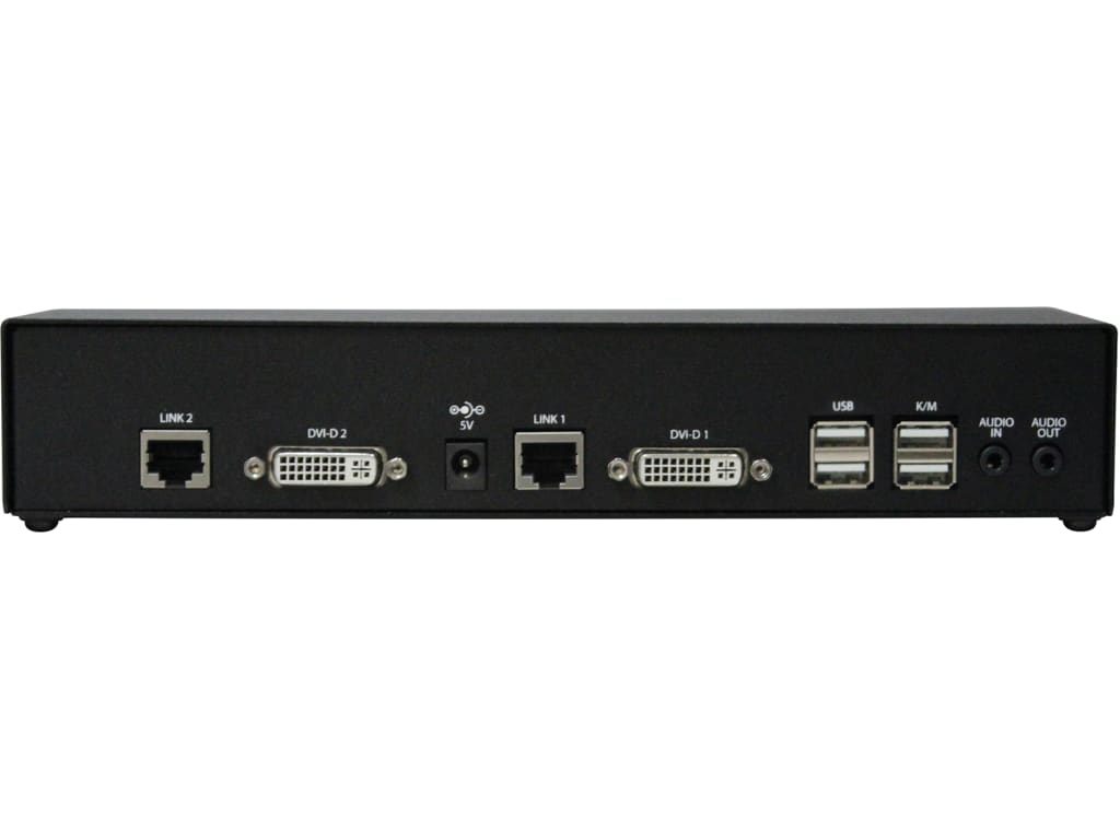 Smart-AVI SDX-XT-2P-RX Dual Head DVI-D, USB 2.0, Audio, CAT5/5e/6 Receiver - Thumbnail 3