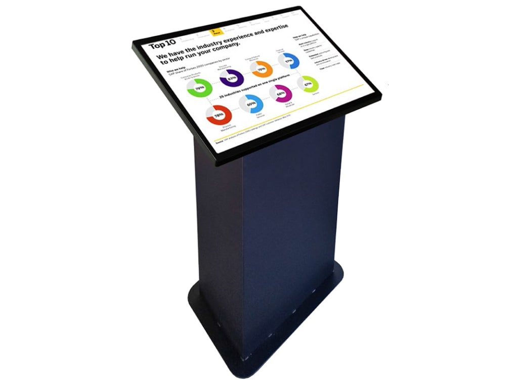 Smart Media Kio 55l 4k 55 Interactive Kiosk Digital Lectern