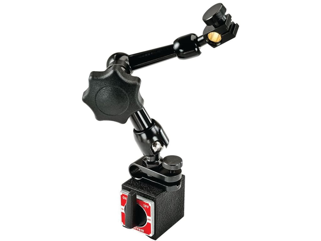 Starrett 660 Base Indicator Holder with Triple Jointed Arm