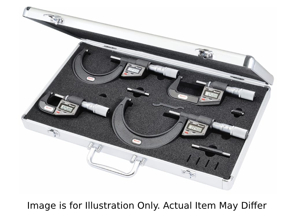 Starrett S733.1BXFLZ Electronic Micrometer Set (06in) TEquipment