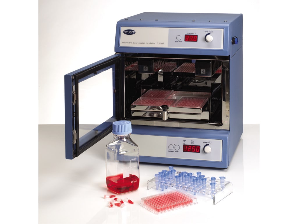Stuart SI505 Incubators Microtitre Plate Shaker Incubator, 230v TechEdu