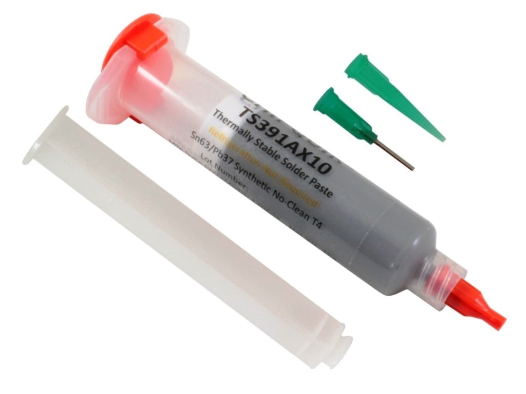 Chip Quik TS391AX10 63/37 Tin Lead Thermally Stable Solder Paste