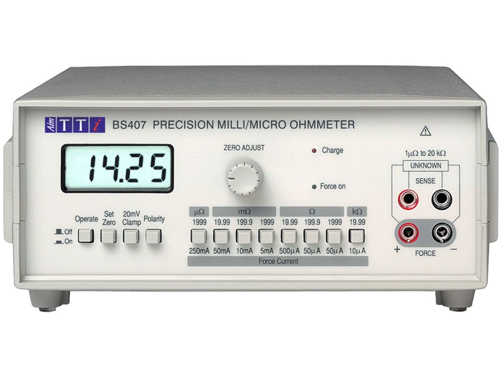 Micro-Ohmmeters, Bench and Hand-held