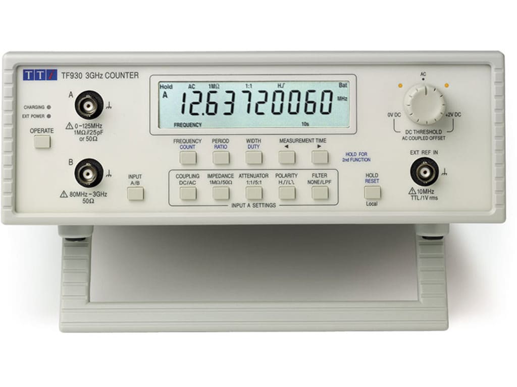 TF930 - 3GHz Universal Counter USB | TEquipment