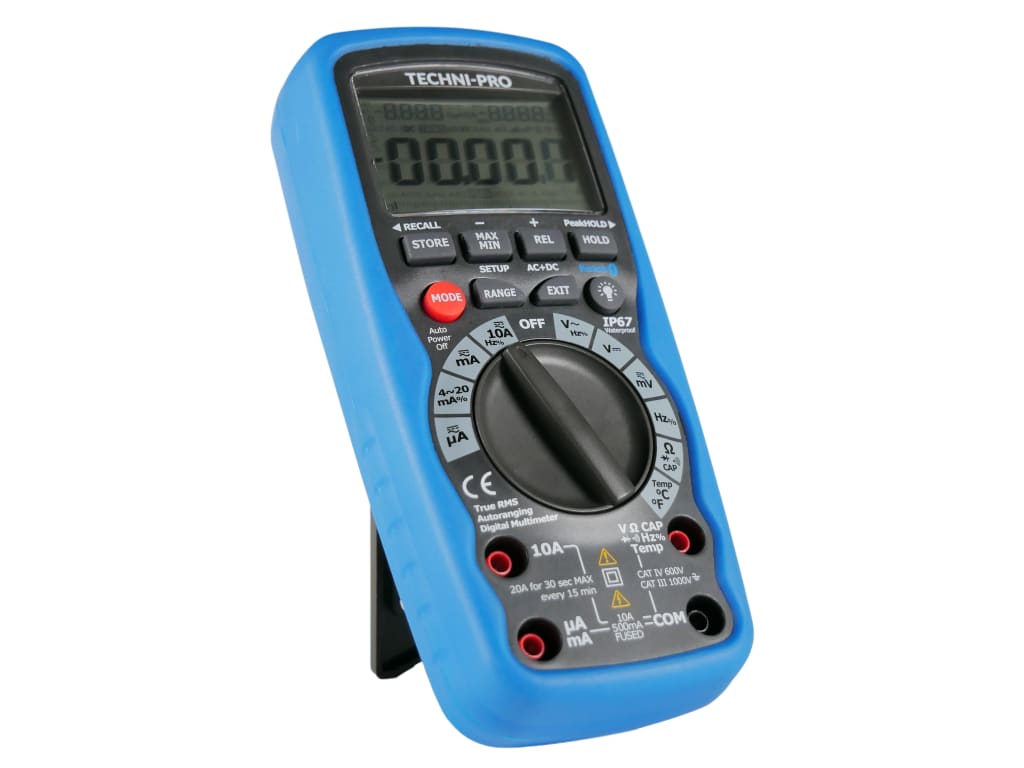 Techni-Pro TNP278 - True RMS Industrial Multimeter with Bluetooth ...