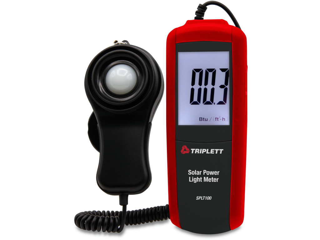 Triplett SPLT100 - Solar Power Light Meter | TEquipment