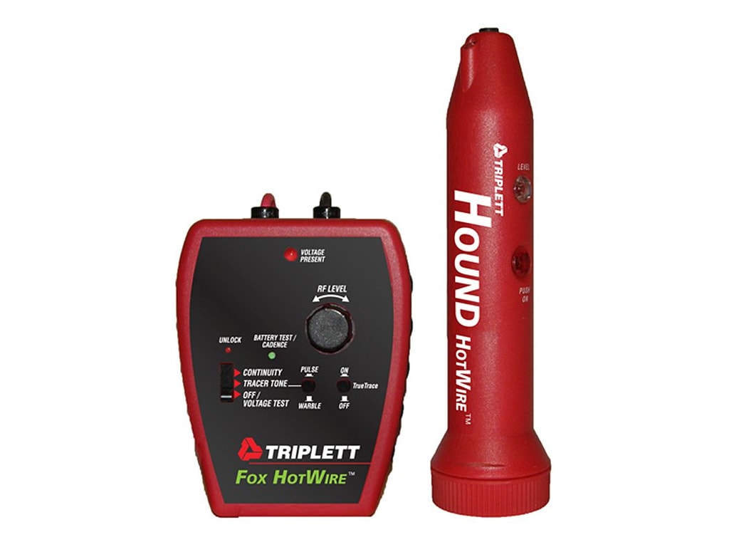 Triplett 3388 Fox and Hound HotWire Live Circuit Tracing Kit TEquipment