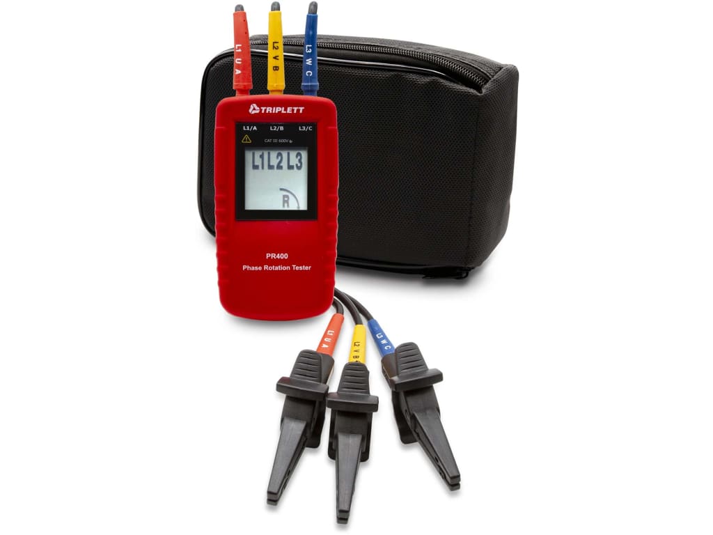 Triplett PR400 Phase Rotation Tester TEquipment