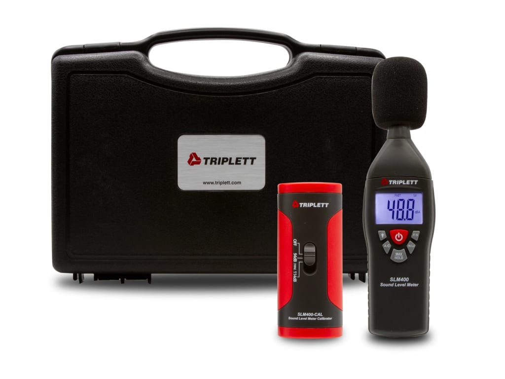 Triplett SLM400-KIT - Sound Level Meter and Calibrator Kit | TEquipment