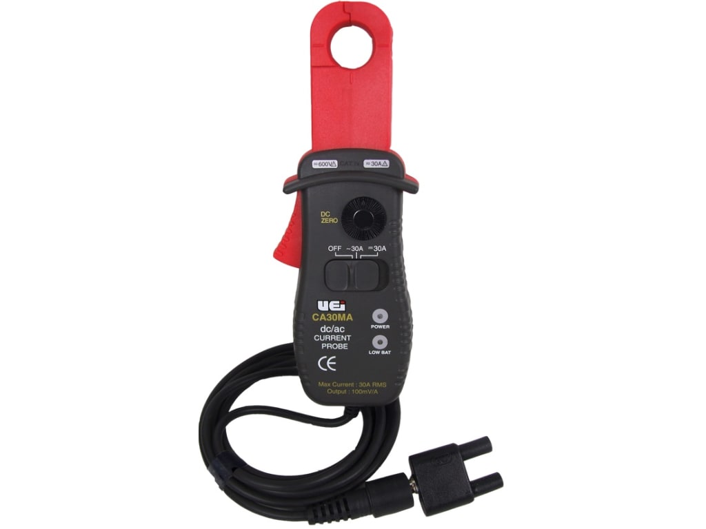 UEi CA30MA Low Amp Clamp Adapter TEquipment
