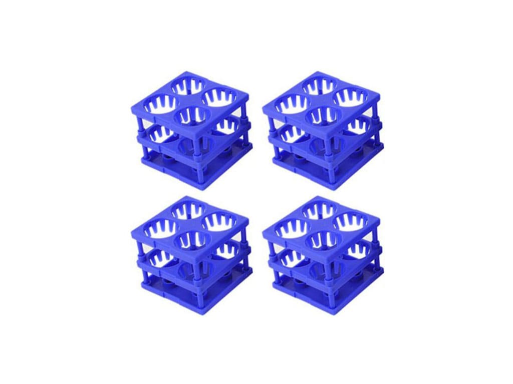 Unico 54400 Tube Cube, 4 PLACE, Holds 26-30MM DIA Tubes, Pack of 4 ...