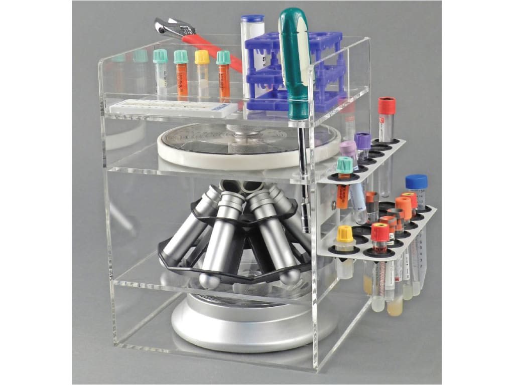 Unico C880-10 BX Rotor Rack, Acrylic | TEquipment