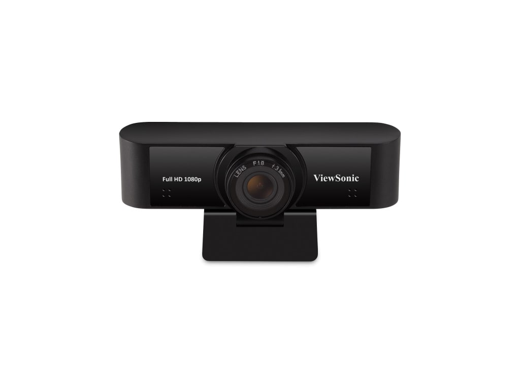 ViewSonic VB-CAM-001 - Full HD Ultra-wide USB Camera w/Mic, 2.07 MP (Black)  | Touchboards