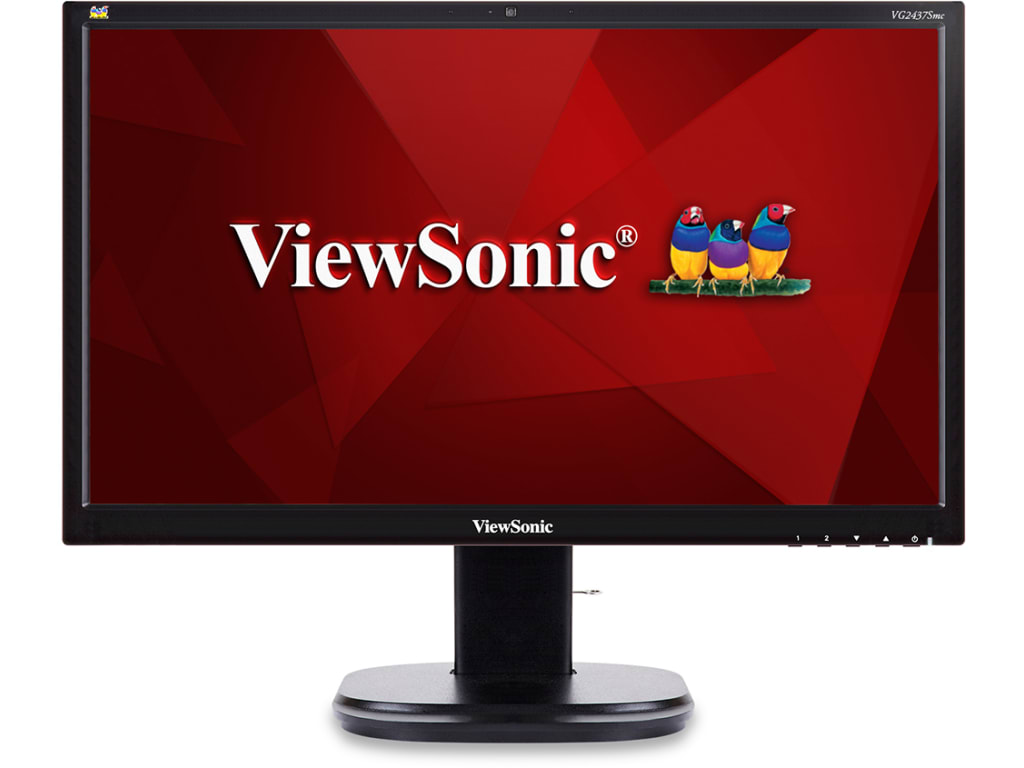 【値下げ】ViewSonic 4K UHD VS17425 モニターアーム付き 値下げ】ViewSonic 4K UHD VS17425 モニターアーム付き - メルカリ
