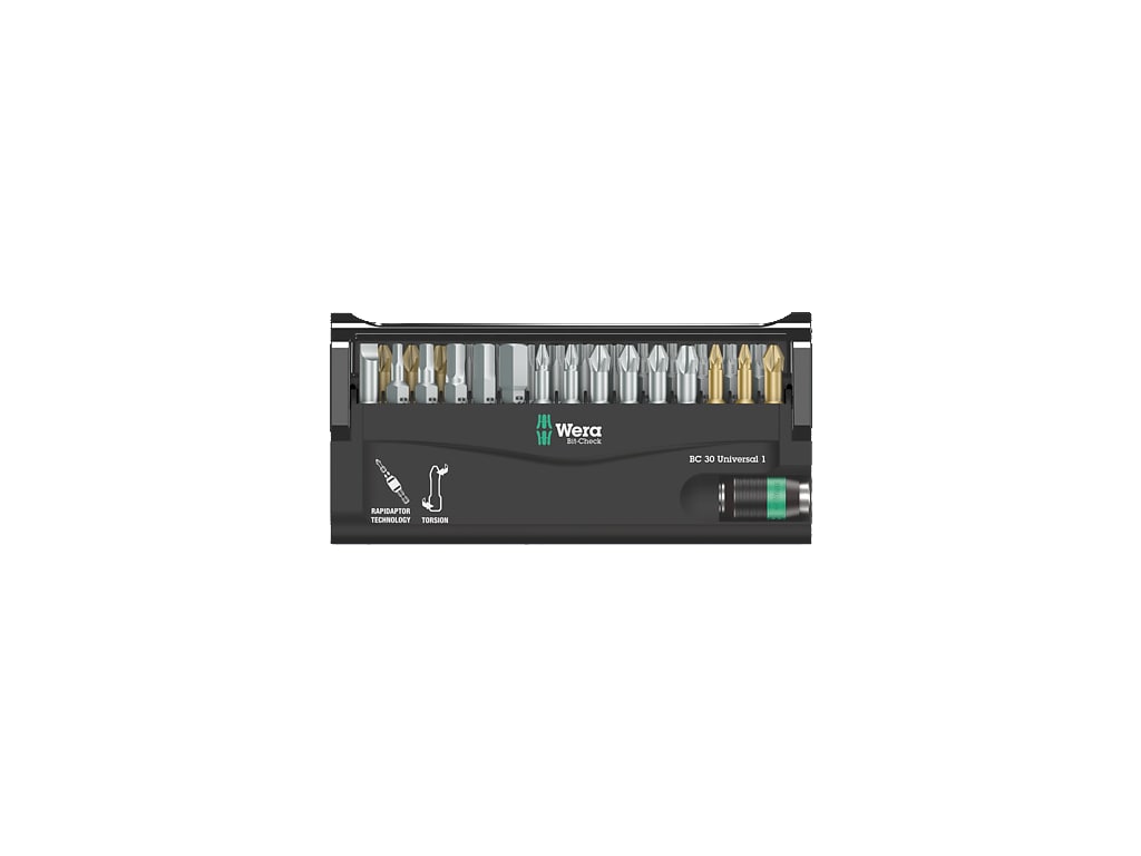 Wera Bit-Check Wood 1 – 30-teiliges Sortiment Für Holz & Heimwerker