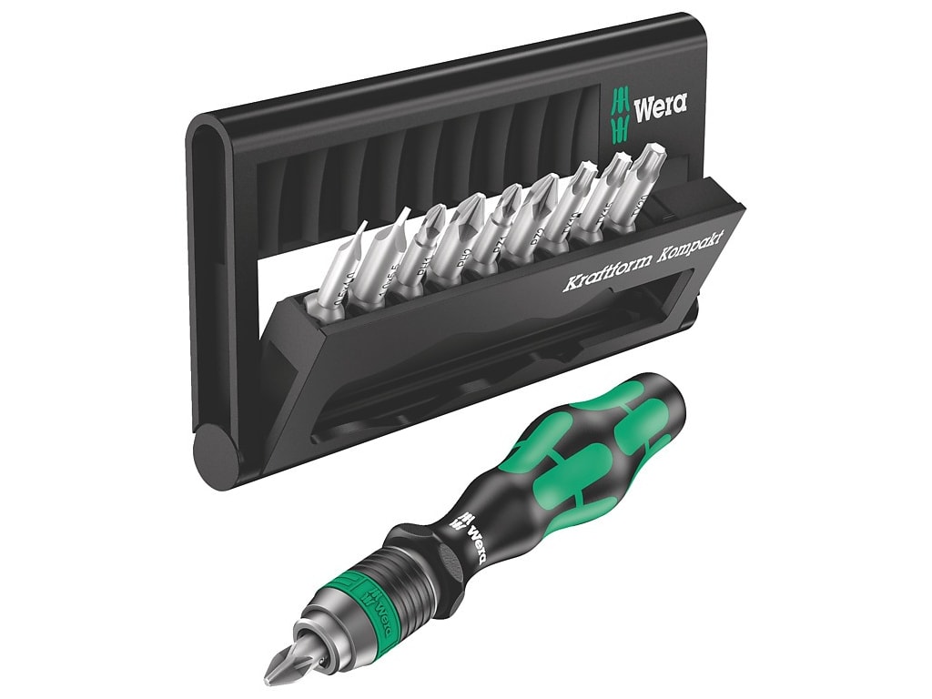 BỘ ĐẦU VÍT ĐA NĂNG KÈM CÁN VẶN 10 CHI TIẾT WERA 05056653001 - Foto 12