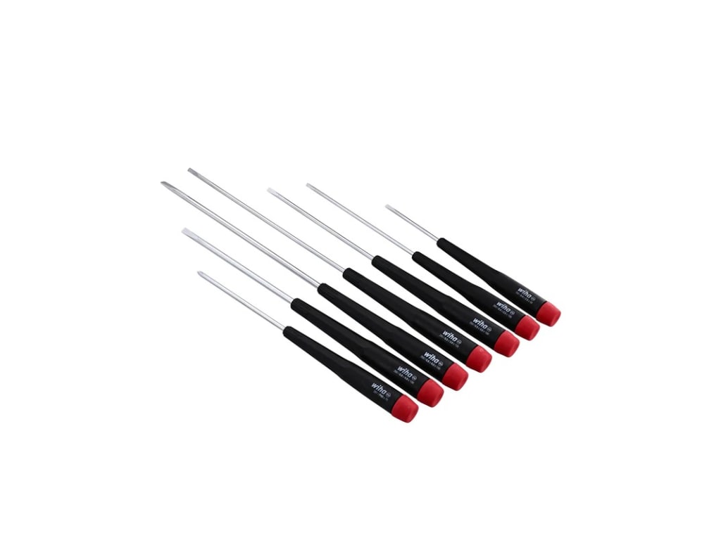 Wiha 26092 7 Piece Precision Slotted & Phillips Screwdriver Set