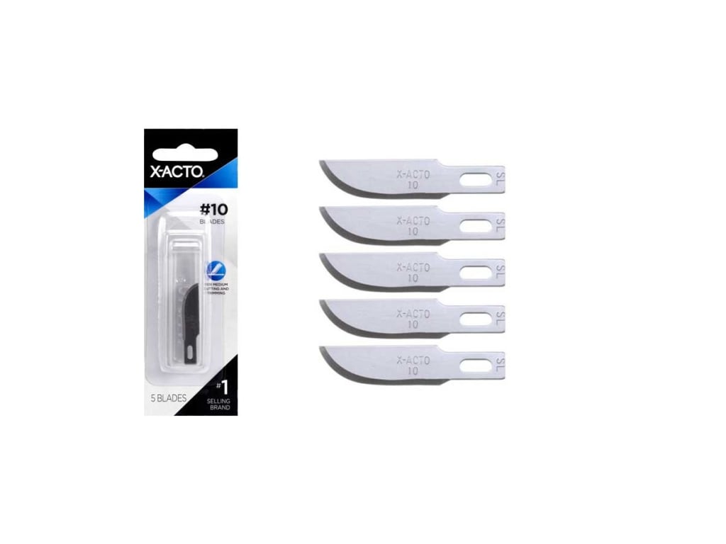 X-ACTO X202 Large Fine Point #2 Knife Blades - 5 Pack