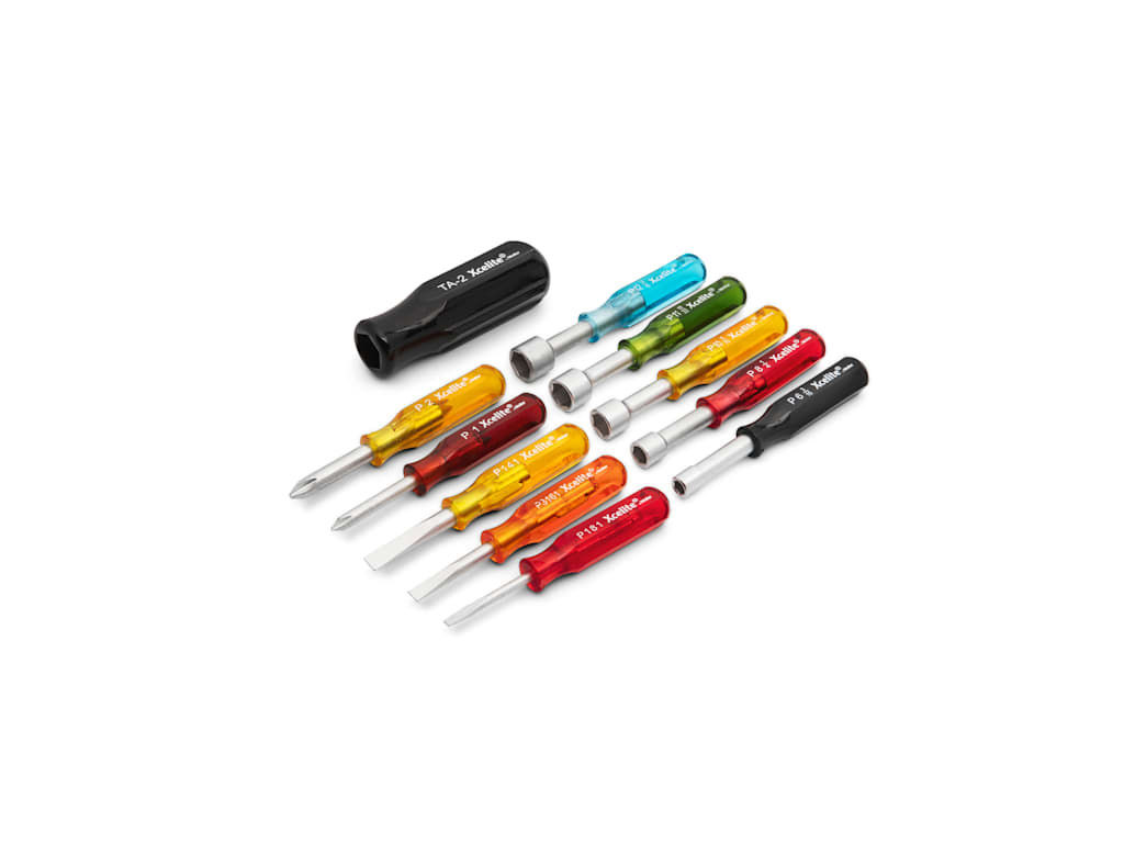 Convertable Nut Driver Xcelite PS130 - 11 Piece Convertible Mini Screw- & Nut-driver Set ...