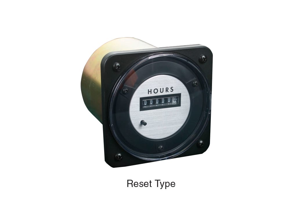 Yokogawa 103822 AB40 SWITCHBOARD Style AC Hour Meters (RESET TYPE