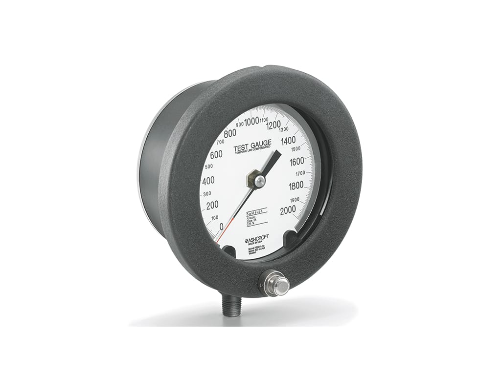 Ashcroft 45-1082 Process Pressure Gauges - Type (Pressure): Compound  (Vacuum to Gauge), Style (Press Gauge): Analog Dial, Accuracy (Analog  Dial-ASME B40.100/B40.1 Grades): 0.25% F.S. (Grade 3A) Test
