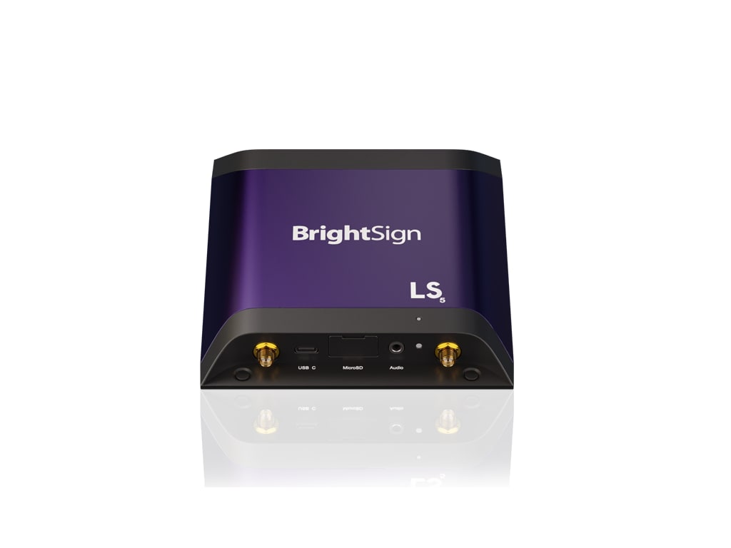 BrightSign LS425 Digital Signage Player, H.265 Full HD, HTML5,USB-C  Touchboards