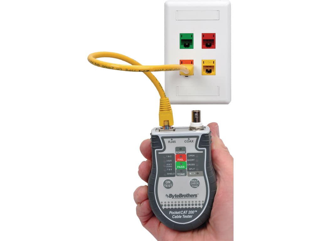 Byte Brothers Ctx200 Pocket Cat Ethernet Rj45 And Coax Cable