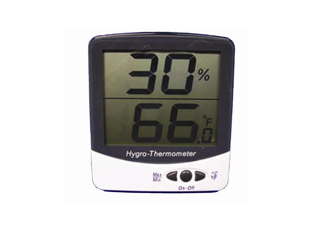 humidity and temperature display