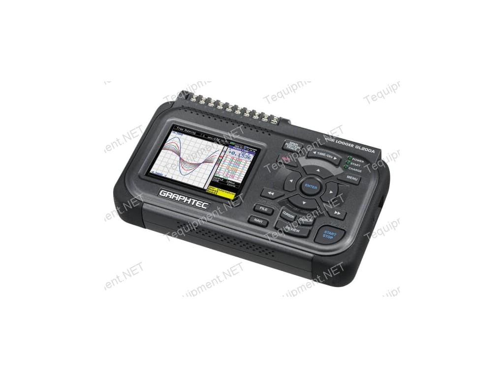 Graphtec GL200A midi Logger Logger 10-Channel Handy-Type Graphtec