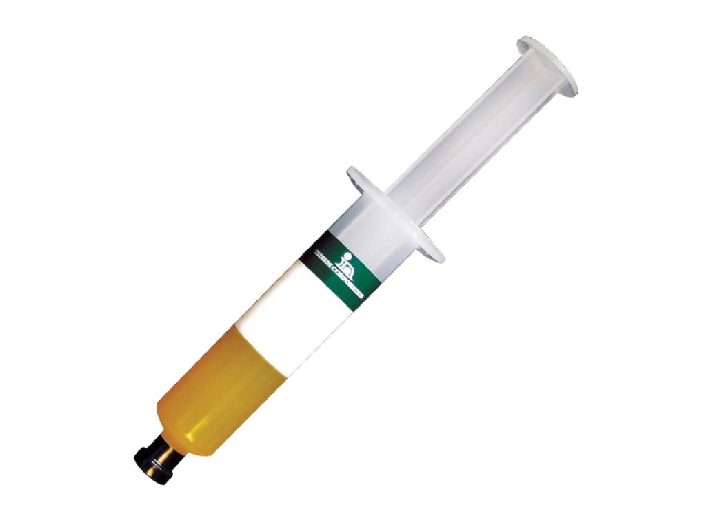 Indium FLUXOT-84106 - LED TACFlux 007 Die-Attach Flux for LED Industry (25g in 30cc Syringe)