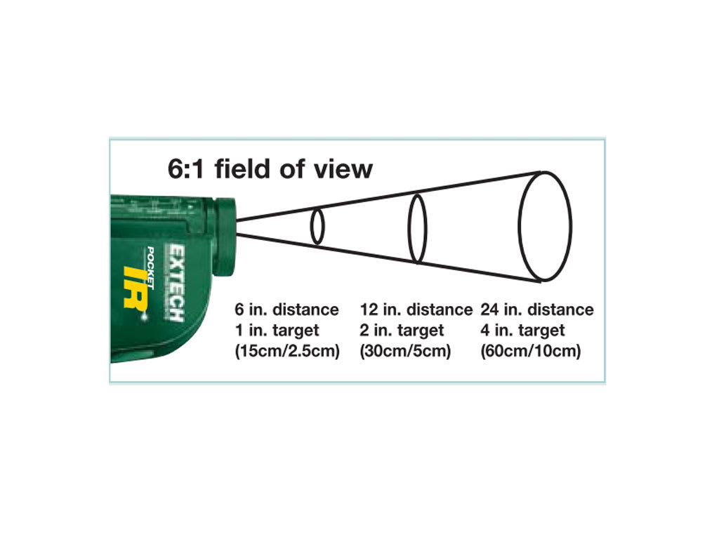 Extech IR201A Pocket IR Thermometer