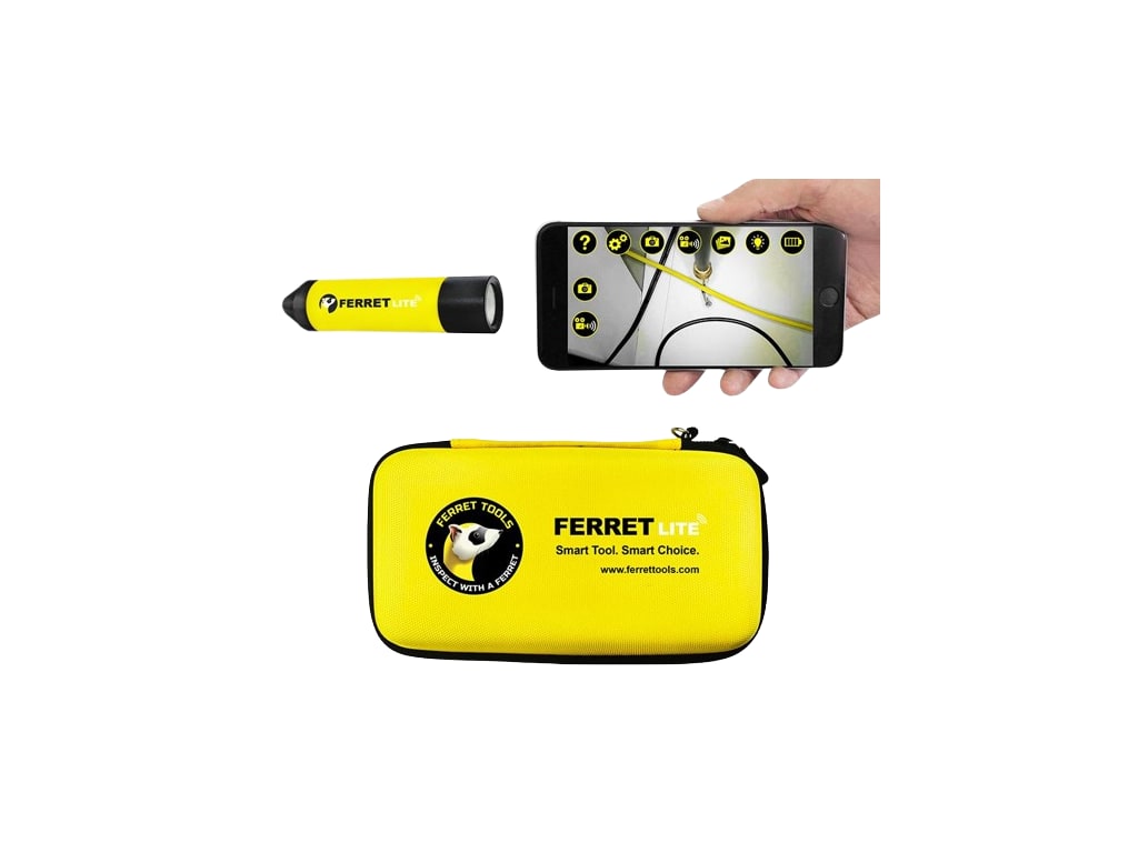 Jonard Tools CF-100 - Ferret Lite - Multipurpose Wireless Inspection Camera & Cable Pulling Tool